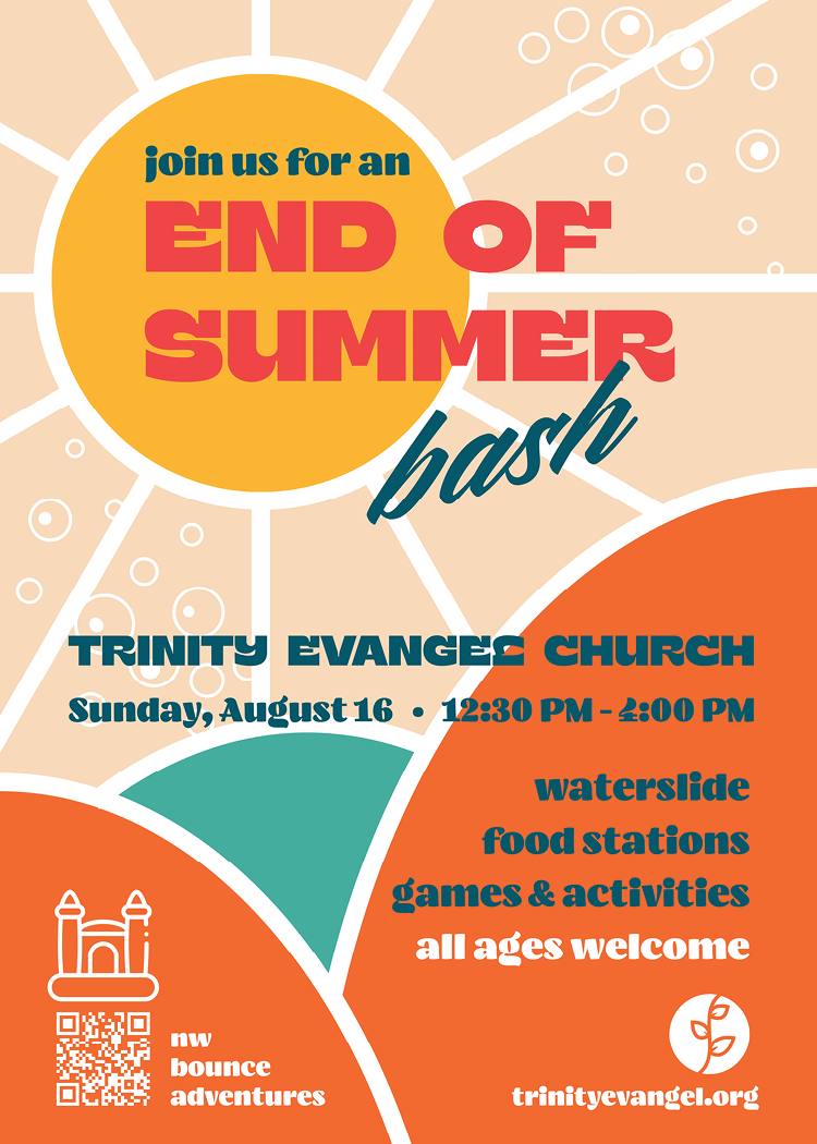2026 End of Summer Bash Flyer